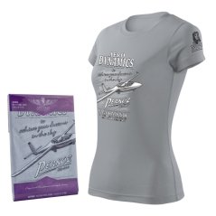 Tricou feminin cu planor SZD-54-2 PERKOZ (W)