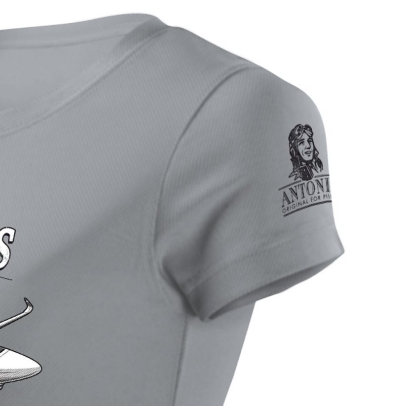 T-Shirt Femme avec planeur SZD-54-2 PERKOZ (W) - Taille: M