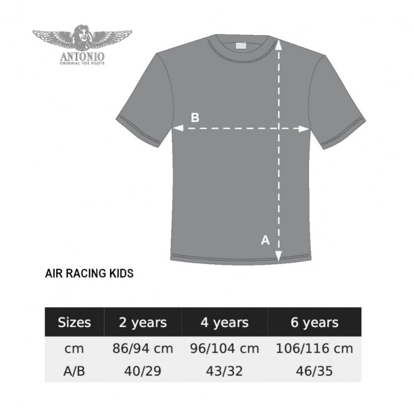 Tricou pentru copii AIR RACING (K)