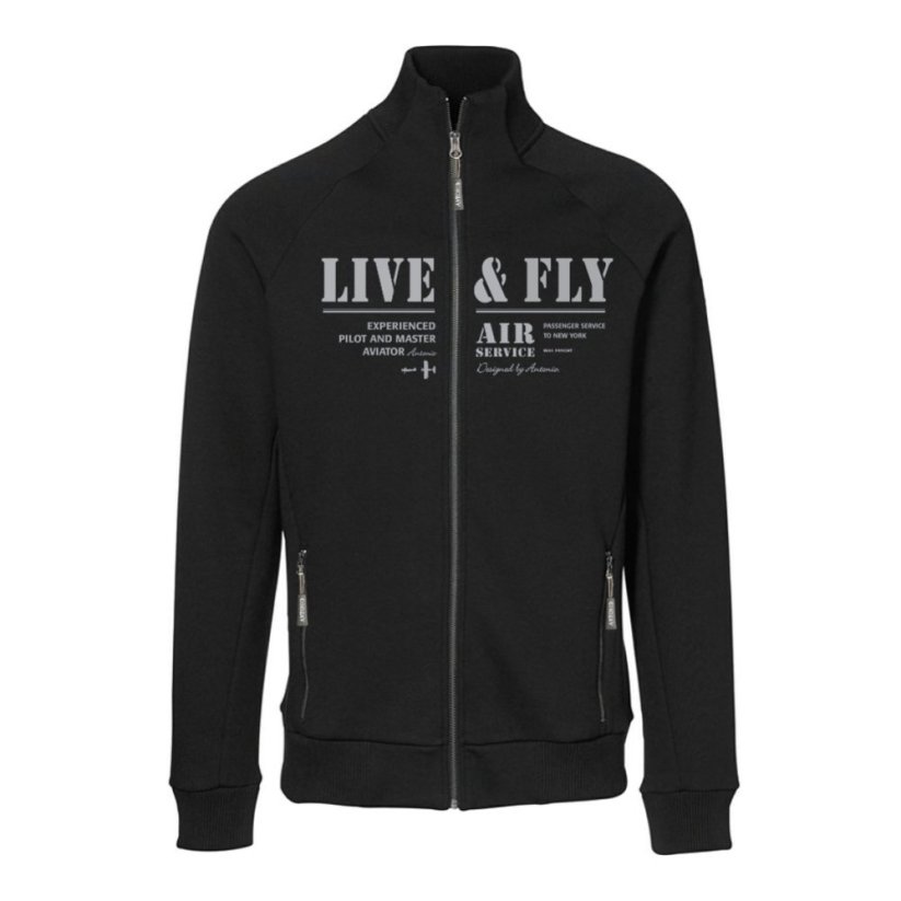 Sweatshirt mit Luftfahrtthema AIR SERVICE - Größe: L