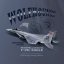 Dámske tričko s armádnym lietadlom F-15C EAGLE (W) - Veľkosť: XXL