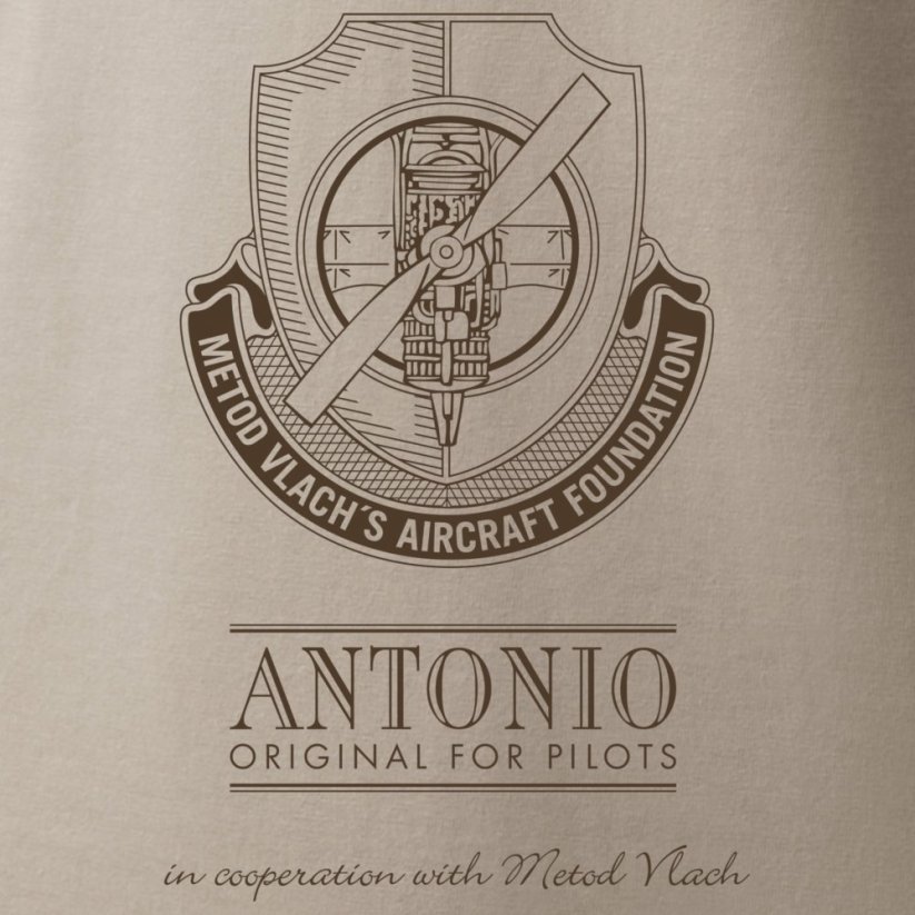 T-Shirt du constructeur et aviateur METOD VLACH - Taille: S