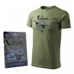 T-shirt med tyske bombefly DORNIER DO 17