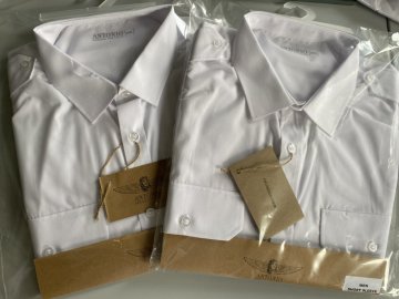 We are preparing new products, airline shirts as well!