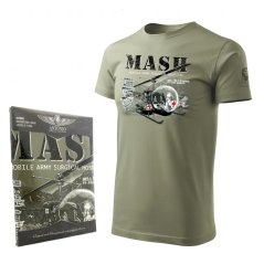 T-Shirt cu elicopter BELL H-13 MASH