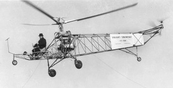Prvi helikopter z enim rotorjem