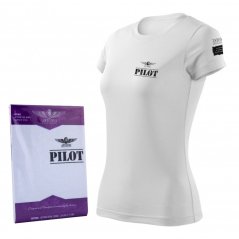 T-shirt femmes avec signe de PILOT (W)