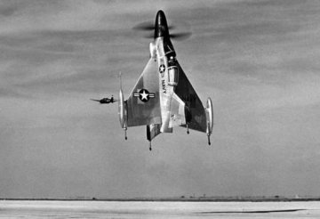 One of the first VTOL aircrafts