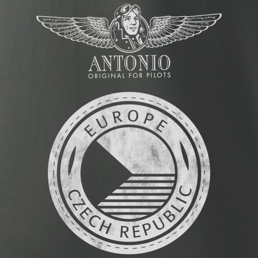 Tricou cu motor radial AEROCLUB - Dimensiunea: S