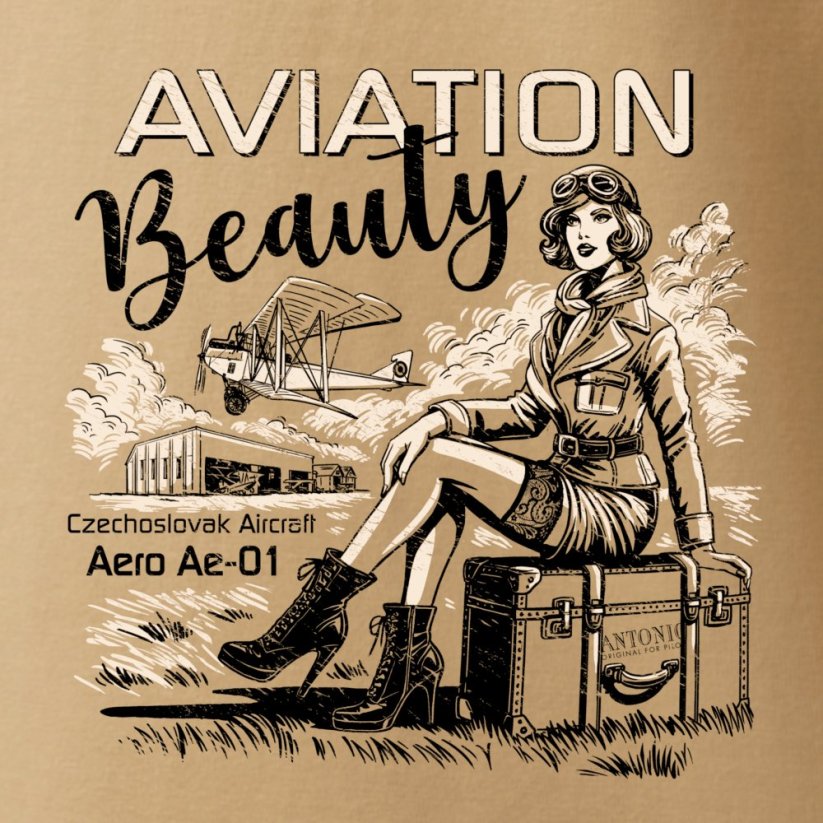 Tričko AVIATION BEAUTY