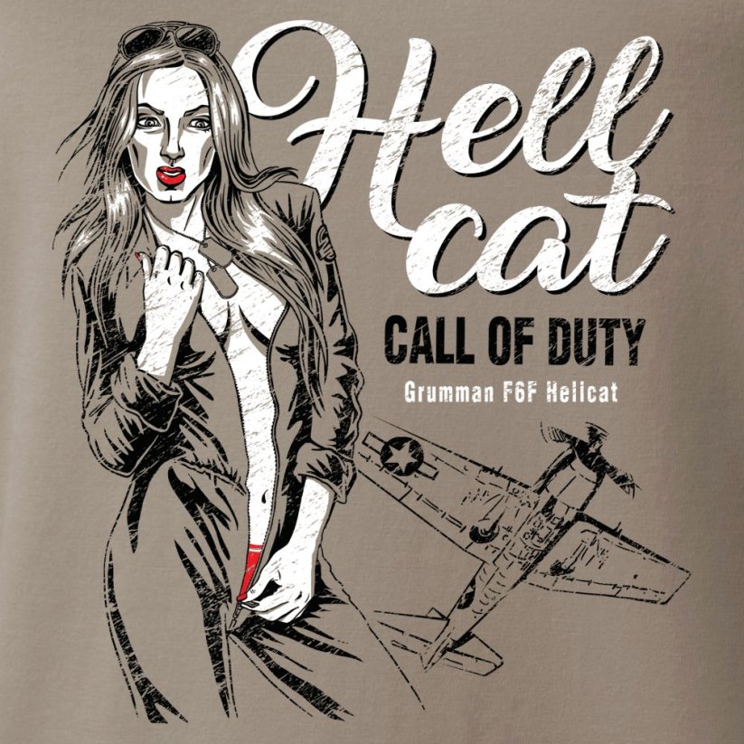 T-Shirt a nose art HELLCAT