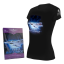 Women T-Shirt with fighter JAS-39/C GRIPEN (W)