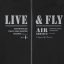 Bluză de molton cu temă aviatică AIR SERVICE - Dimensiunea: XL