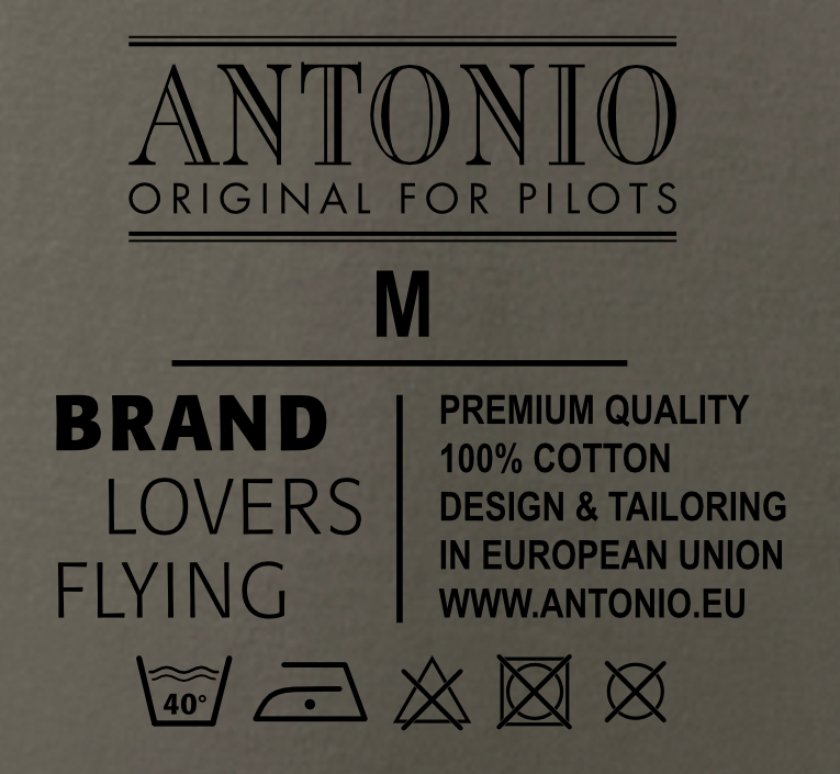 T-Shirt with nose art BOMBS AWAY - Size: M