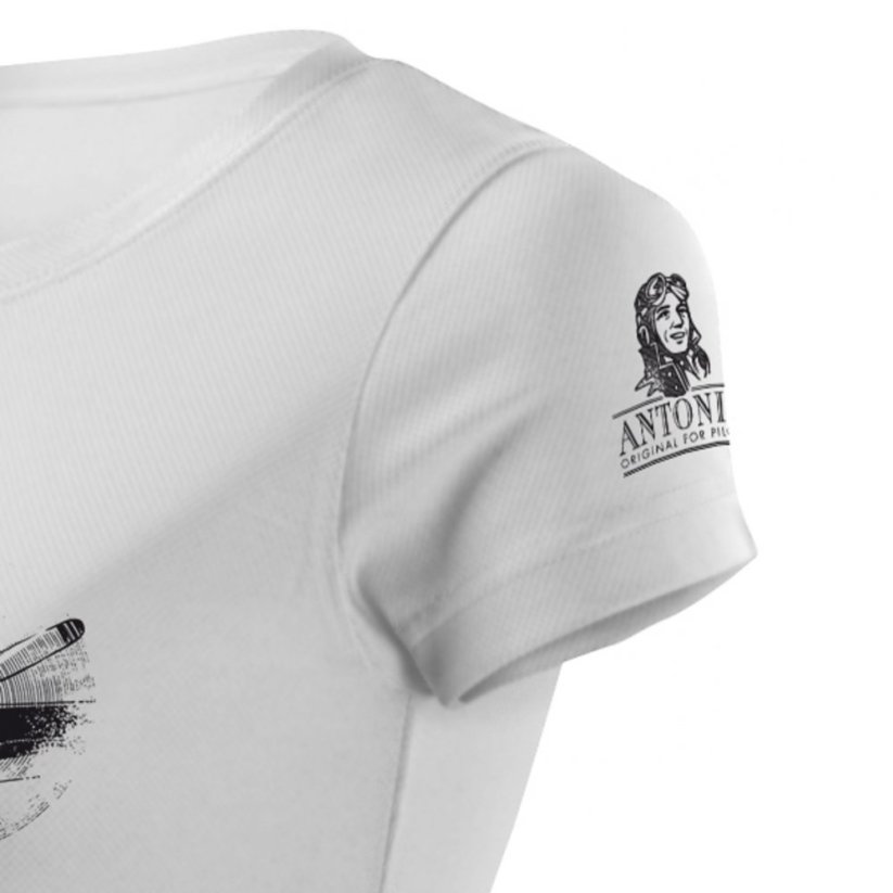Doamnelor tricou cu avion cu două motoare DOUGLAS DC-3 (W) - Dimensiunea: S