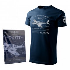T-Shirt with ultralight aircraft STING S-4