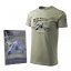 T-shirt with fighter aircraft F-4E PHANTOM II - Size: L