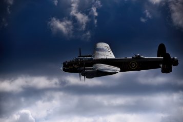 bombardier lourd Lancaster de la Seconde Guerre mondiale