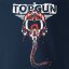 T-Shirt mit Pilotenhelm TOPGUN - Größe: S
