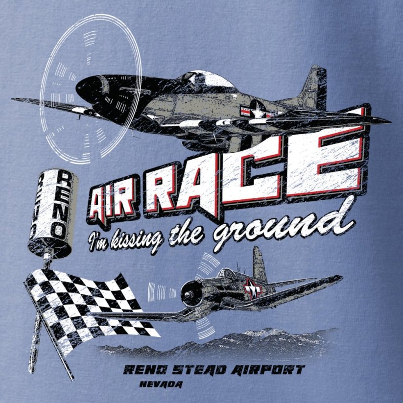 T-Shirt air race at RENO Stead Airport - Size: M