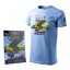 T-shirt z letalom PIPER J-3 CUB - Velikost: S
