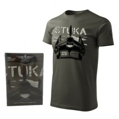Tricou cu Luftwaffe Junkers Ju-87 STUKA