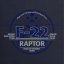 Sweatshirt with aircraft F-22 RAPTOR - Size: XXL