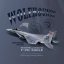 Ženske T-shirt z vojaško letalo F-15C EAGLE (W) - Velikost: XL