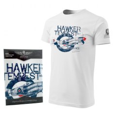 Tricou cu un luptător RAF HAWKER TEMPEST