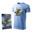 T-shirt med fly PIPER J-3 CUB - Størrelse: XL