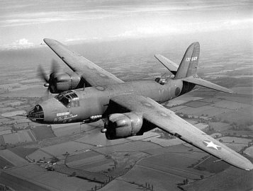 Bombowiec B-26 Marauder z okresu II wojny światowej