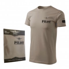 Koszulka z napisem PILOT GR