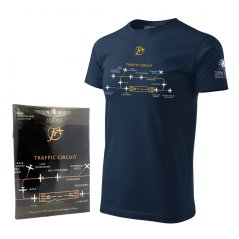 Tricou cu model de trafic de aerodrom CIRCUIT