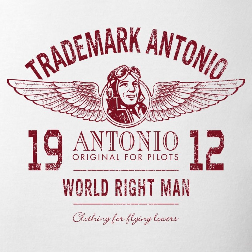 Тениска с логоТО ANTONIO 1912 - Размер: M