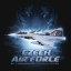 Women T-Shirt with fighter JAS-39/C GRIPEN (W)