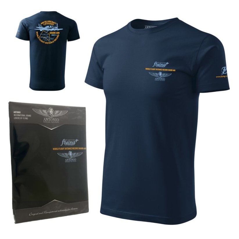 Tricou cea mai lungă distanță de zbor RECORD - Dimensiunea: L