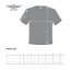 T-Shirt logo NASA BLUE