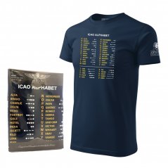 T-Shirt ICAO fonetikus ábécével