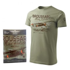 Tricou cu avion MH.1521 BROUSSARD