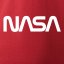 Majica logo NASA RED - Velikost: L