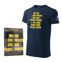 Tricou cu marcaj de trafic în aeroport MARKING