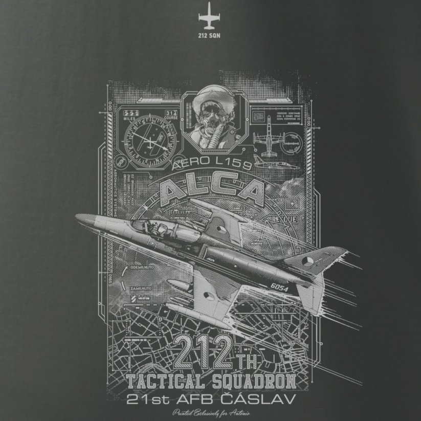 T-Shirt avion de l’armée L-159 ALCA - Taille: M