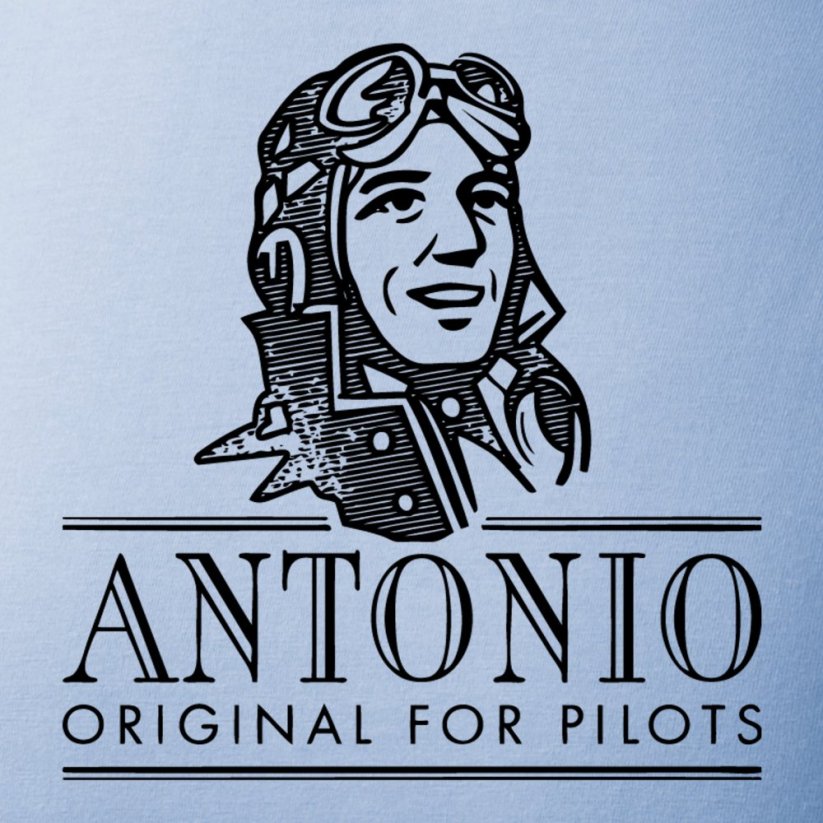 T-shirt z letalom PIPER J-3 CUB - Velikost: S