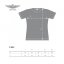Women T-Shirt with army aircraft F-15C EAGLE (W) - Size: L
