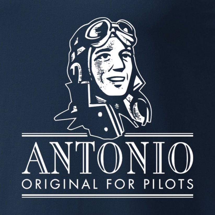 T-shirt med pilothjelm TOPGUN