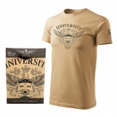 T-shirt UNIVERSITY van vliegende azen
