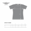 Kvinder T-shirt med fighter JAS-39/C GRIPEN (W) - Størrelse: XL
