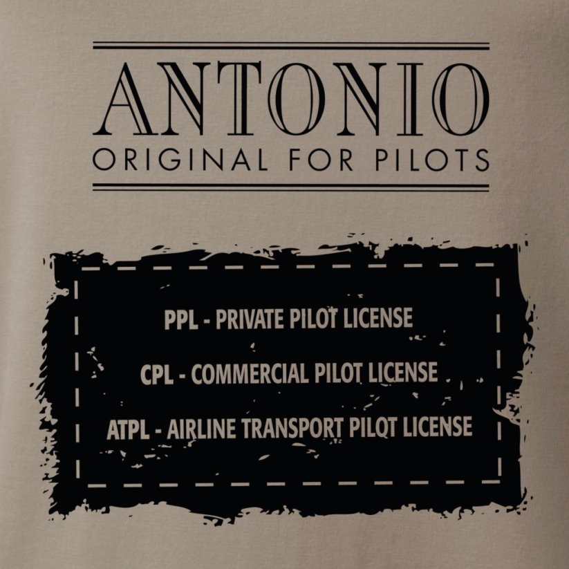 T-Shirt mit dem Zeichen PILOT GR