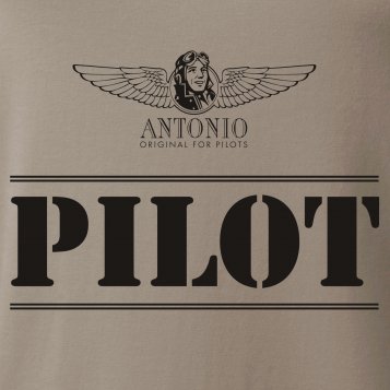 Grijze variant van PILOT T-shirt