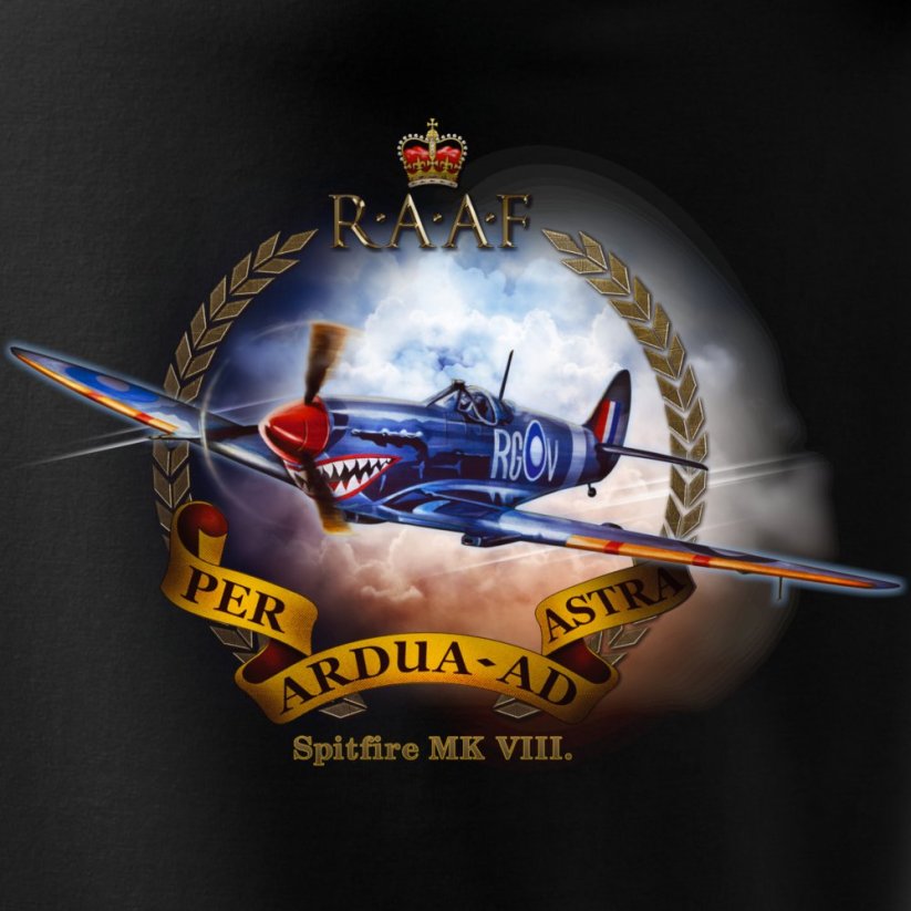 T-Shirt vadászgép SPITFIRE Mk VIII.